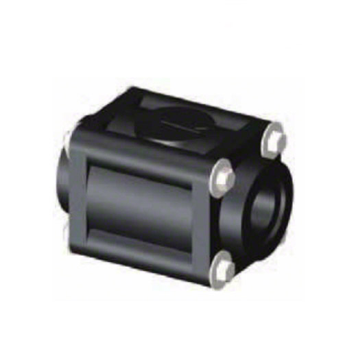 coned check valve PPGF, PE-gluing sleeves, EPDM