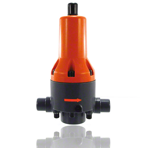 PVC-U Pressure reducing valves DMV 765, spigot fix DIN ISO, EPDM