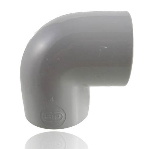 PVC-C Elbow 90°, with solvent weld sockets