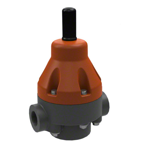 PVC-U Pressure relief valve DHV 718, socket DIN, sealing EPDM