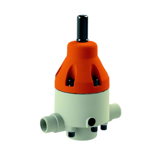 PP Pressure reducing valves DMV 755, spigot fix DIN ISO, EPDM