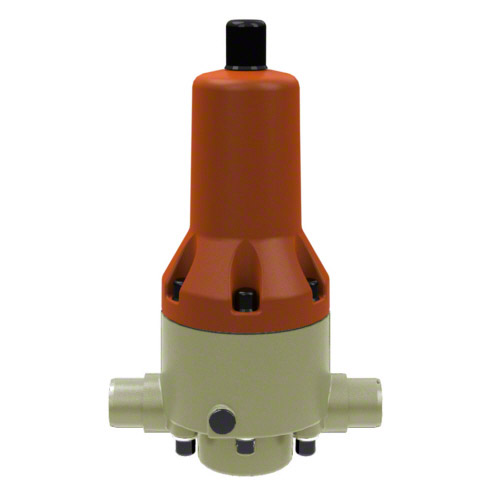 PP Pressure reducing valves DMV 765, spigot fix DIN ISO, EPDM