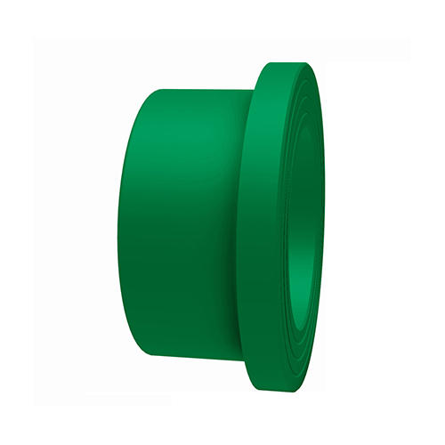 PP-RCT collar bushing grooved green