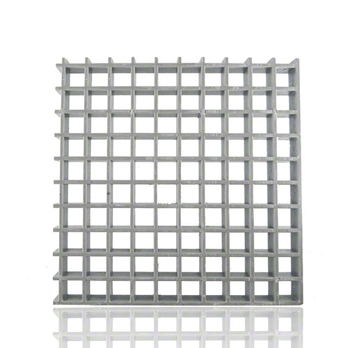 GRP gratings, 2464 x 1005 mm, conductive version, grid, 76 x 76 mm