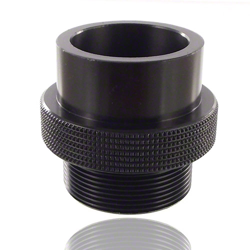 PE-el threaded nipple with EPDM seal, electrically conductive