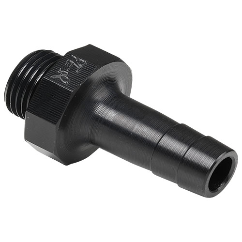 PE-el hose nozzle with external thread, 10 - square, electrically conductive