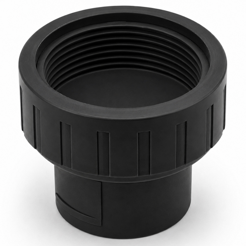 CDS Adapter Union Nut PE-EL, FEP, G 2" Female Thread  G 3/4" Female Thread for CDS Coupling