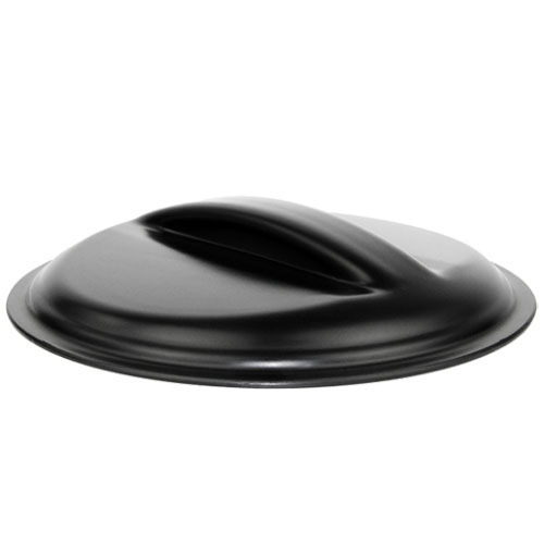 Replacement cover made of PE, black, for manhole with new grip shape