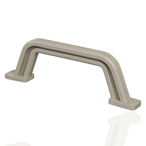 Handle made of PP, 165 mm long, for welding on in plastic construction