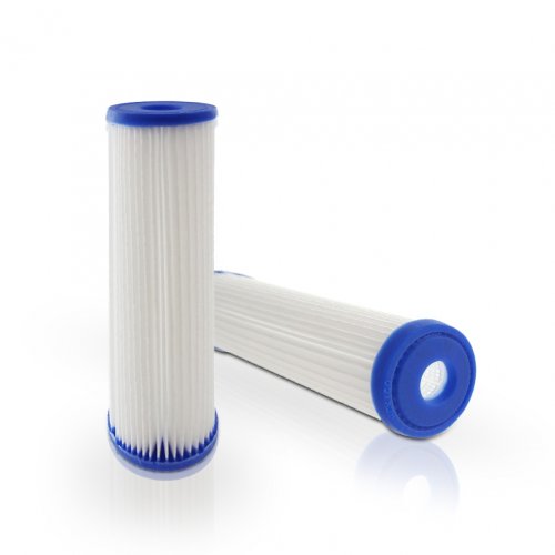 Pentek Water filter, filter cartridge R-series 10 inch - folded Polyester-filter cartridge 