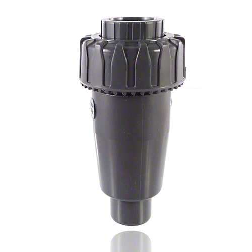 PVC-U Air release valve with male ends, solvent welding, metric series, EPDM