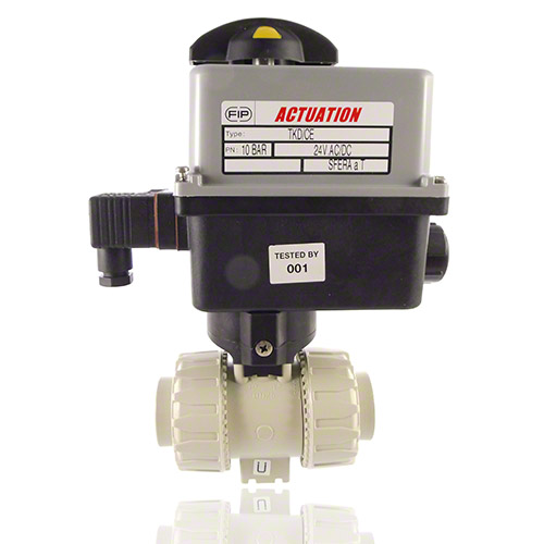 Electrically actuated  2-Way Ball Valve
