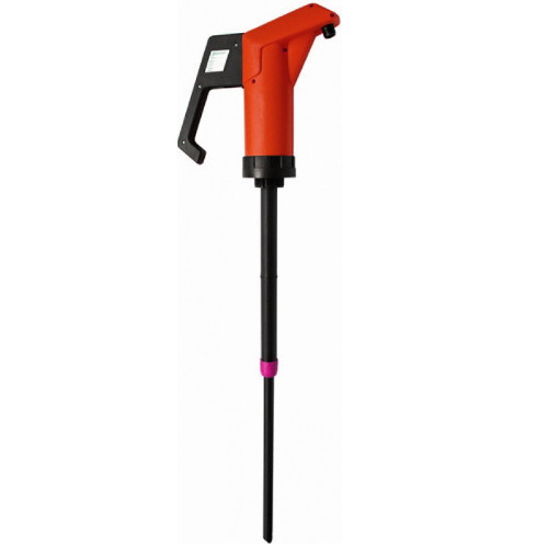 Hand pump JP-04 red - for lye -