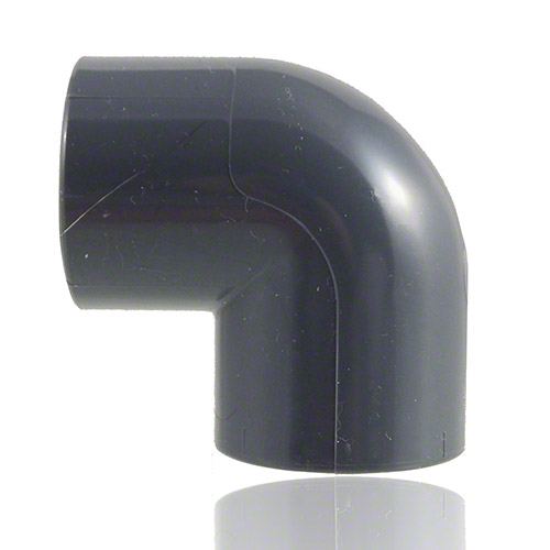 PVC-U Elbow 90°, with solvent weld sockets