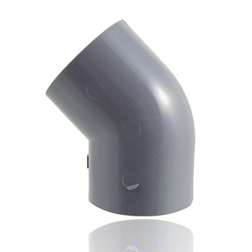 ABS Elbow 45° with solvent weld sockets