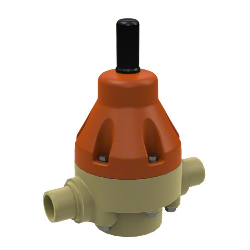 PP Pressure relief valve DHV 718, spigot FIX DIN