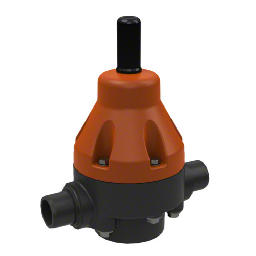 PVC U Pressure relief valve DHV 718, spigot FIX DIN