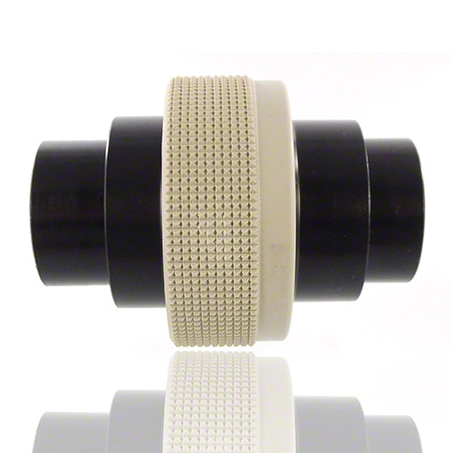 Union in PP, outside knurled