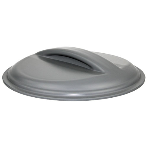 Replacement cover made of PVC grey, for manhole with new grip shape
