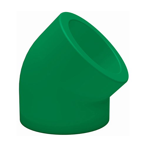 PP-RCT elbow 45° green