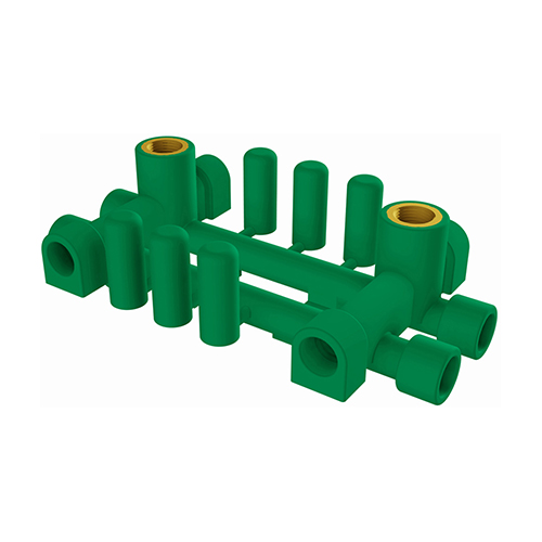 PP-RCT-RG mounting group 2 - cross green