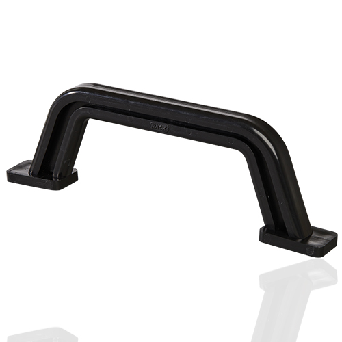 Handle made of PE, 165 mm long, for welding on in plastic construction