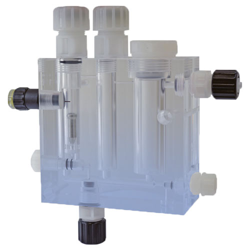 Flow valves for measuring cell, type PEF5R