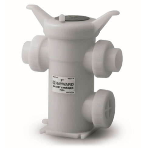 PVDF SB Series Simplex Basket Strainer, internal thread connection, FPM seal