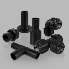 PE 
PIPE SYSTEMS: Pipes and molded parts
made of
PE-HD